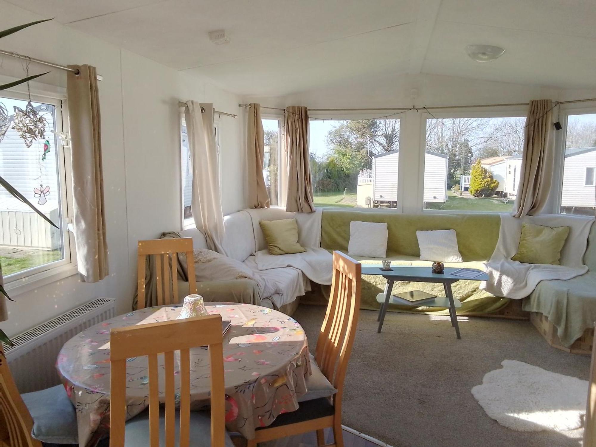 Private Caravan Situated At Parkdean Holiday Resort St Margaret'S At Cliffe Number 18 المظهر الخارجي الصورة
